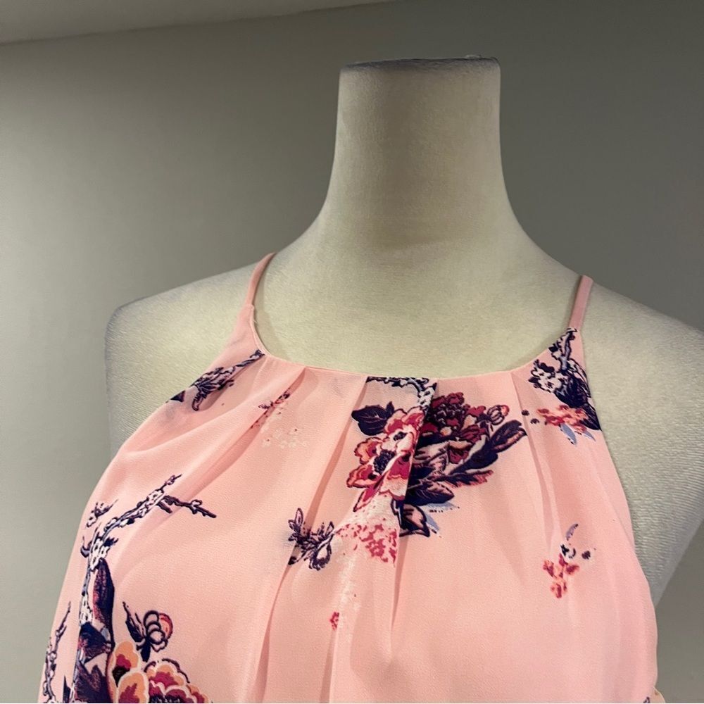 Blue Rain mini halter sleeveless dress size L - Picture 2 of 12